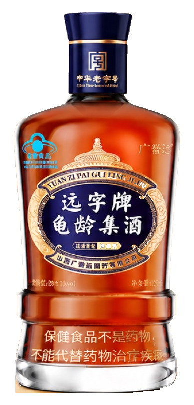 远字牌龟龄集酒产品图